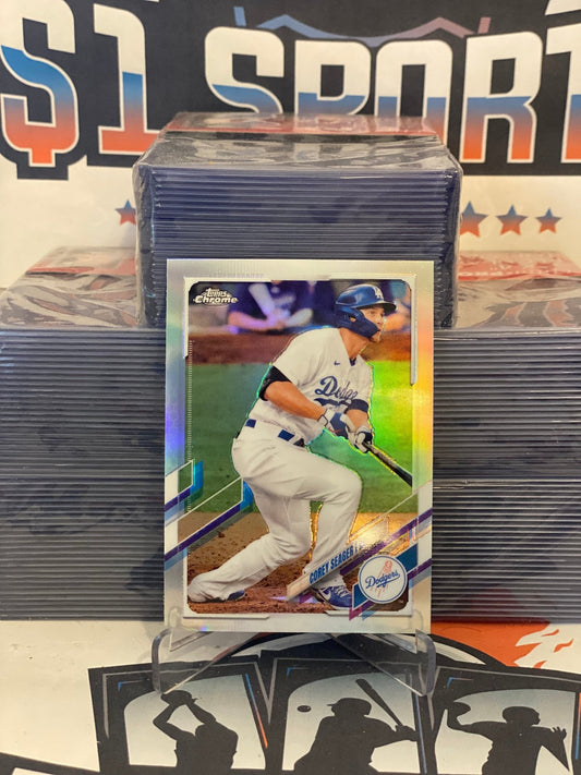 2021 Topps Chrome (Refractor) Corey Seager #117