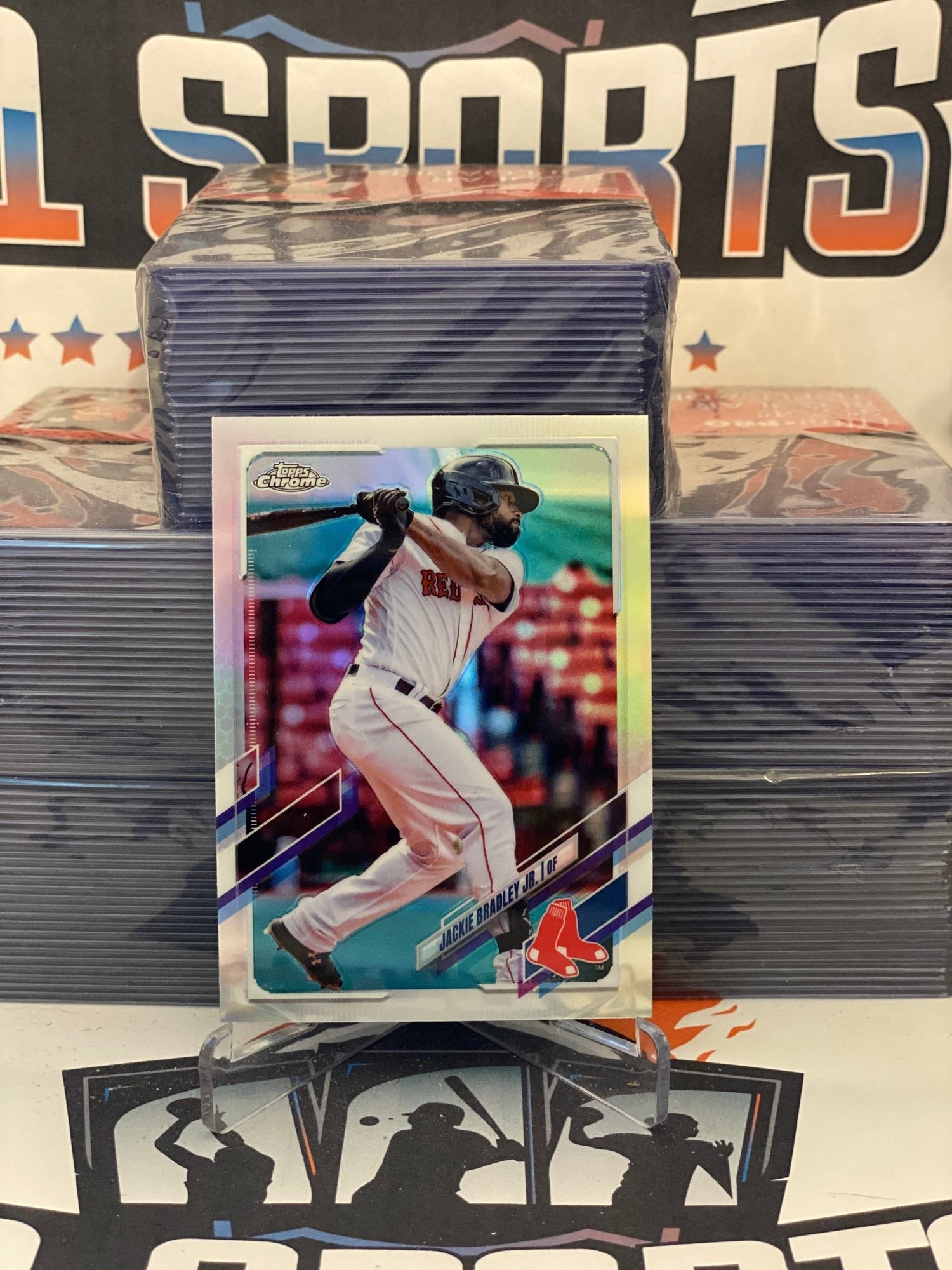 2021 Topps Chrome (Refractor) Jackie Bradley Jr. #161