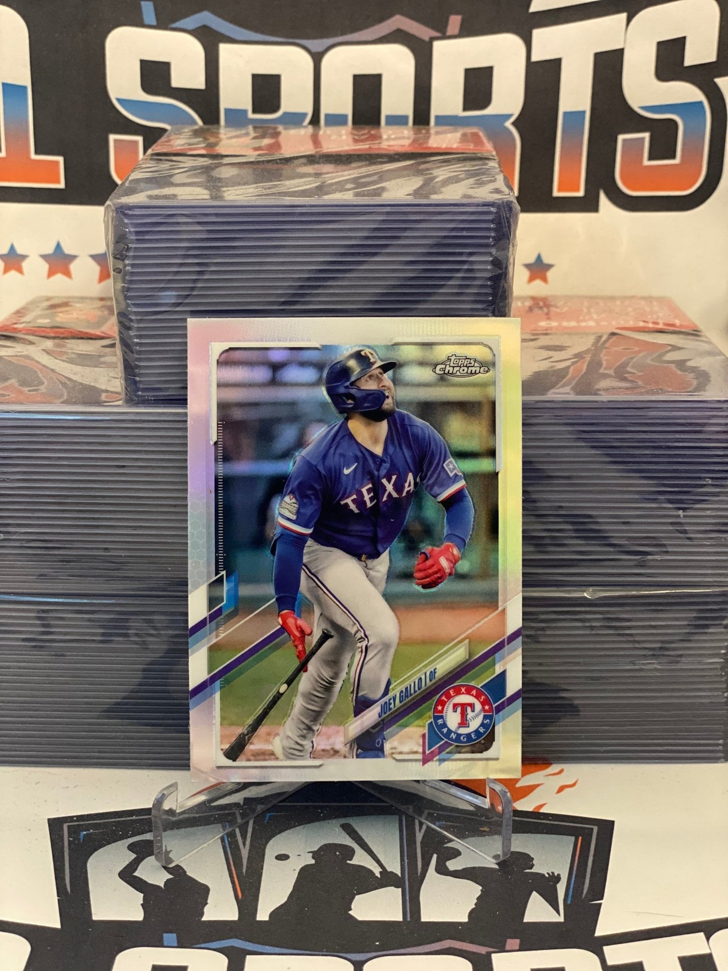 2021 Topps Chrome (Refractor) Joey Gallo #47