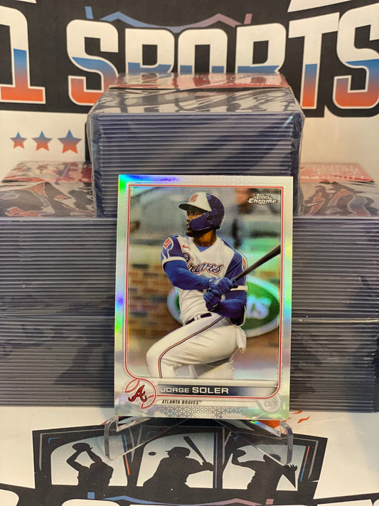 2021 Topps Chrome (Refractor) Jorge Soler #189