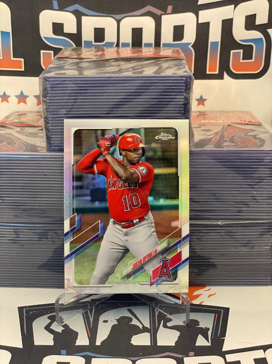 2021 Topps Chrome (Refractor) Justin Upton #201