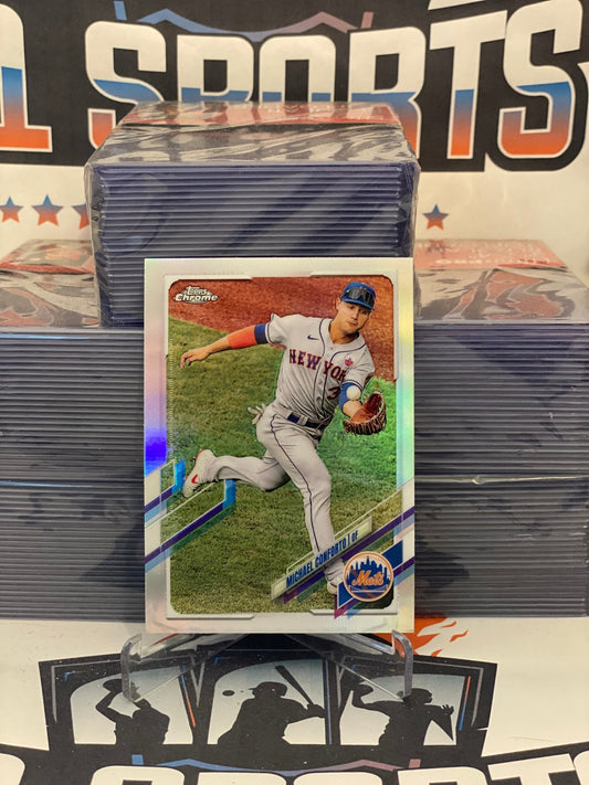 2021 Topps Chrome (Refractor) Michael Conforto #213