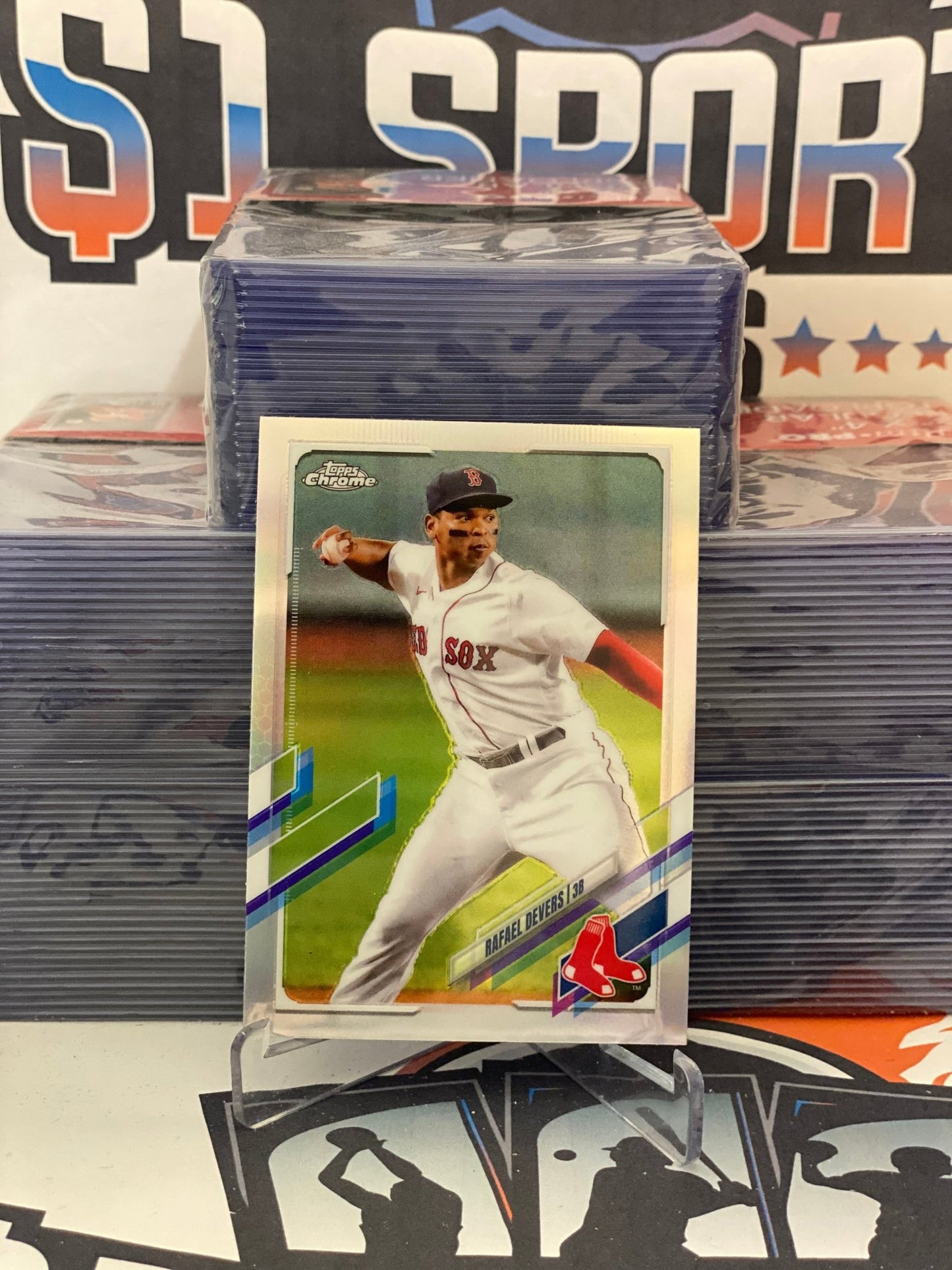 2021 Topps Chrome (Refractor) Rafael Devers #94