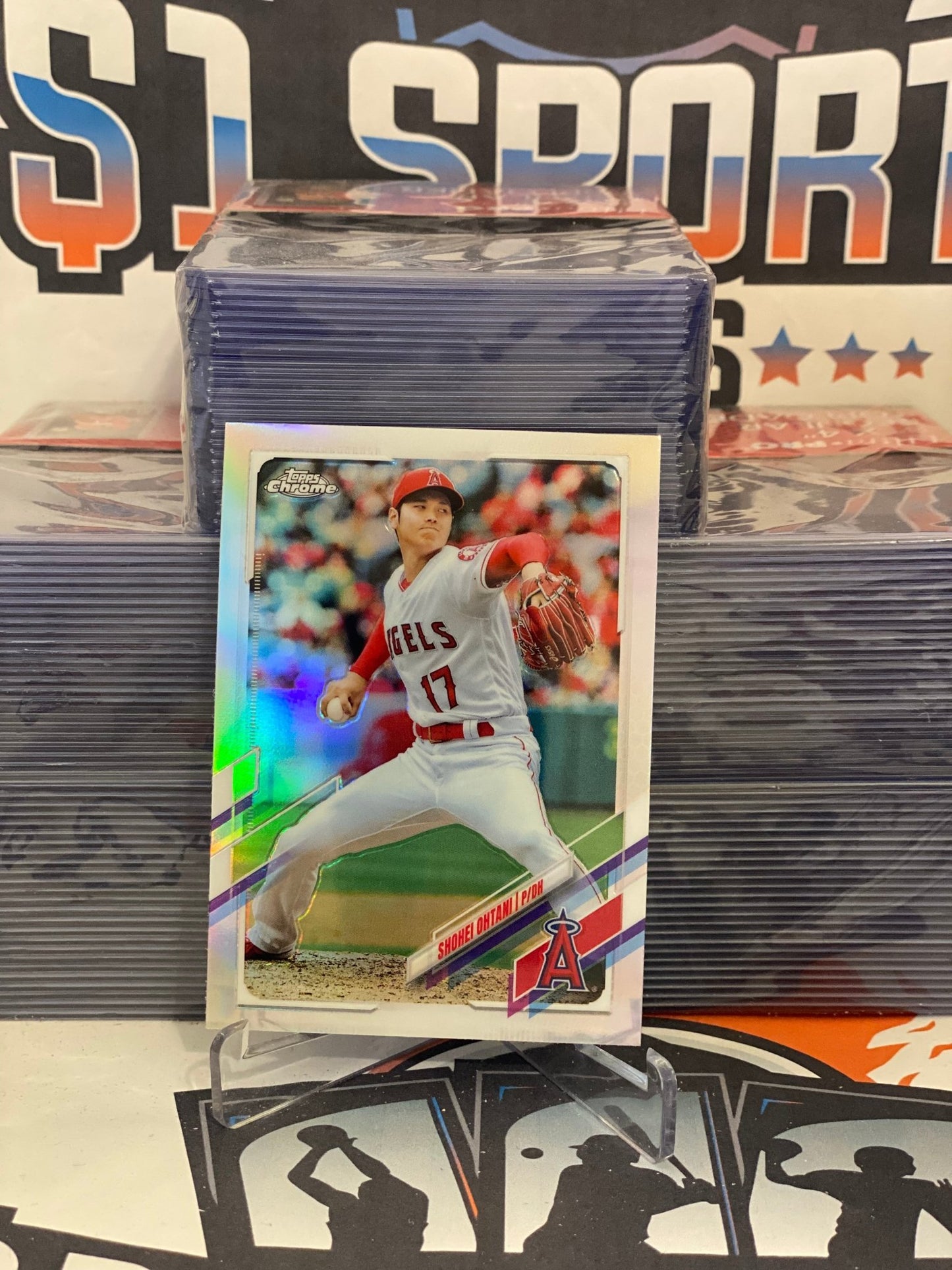 2021 Topps Chrome (Refractor) Shohei Ohtani #159