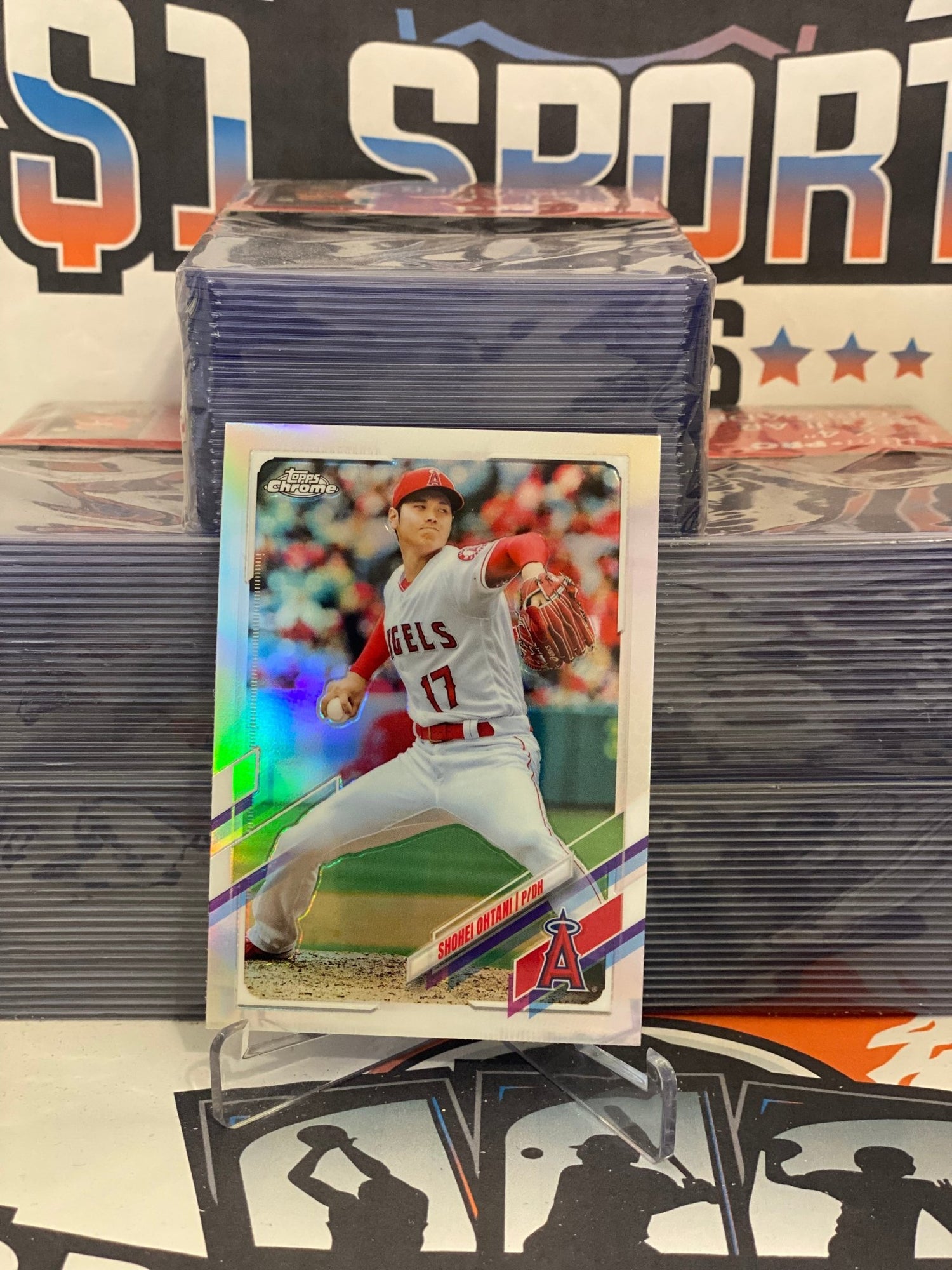 2021 Topps Chrome (Refractor) Shohei Ohtani #159