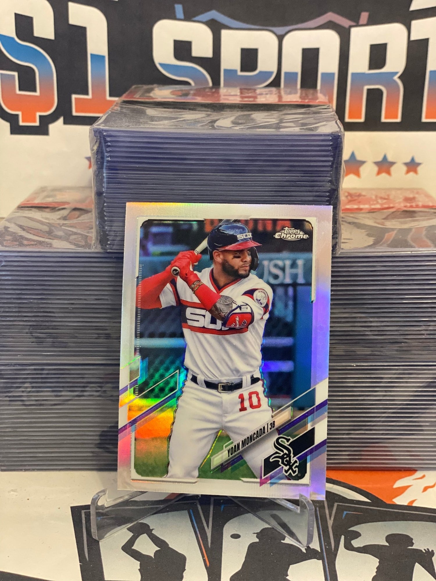 2021 Topps Chrome (Refractor) Yoan Moncada #186