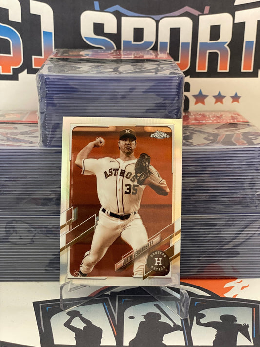 2021 Topps Chrome (Sepia Refractor) Justin Verlander #122