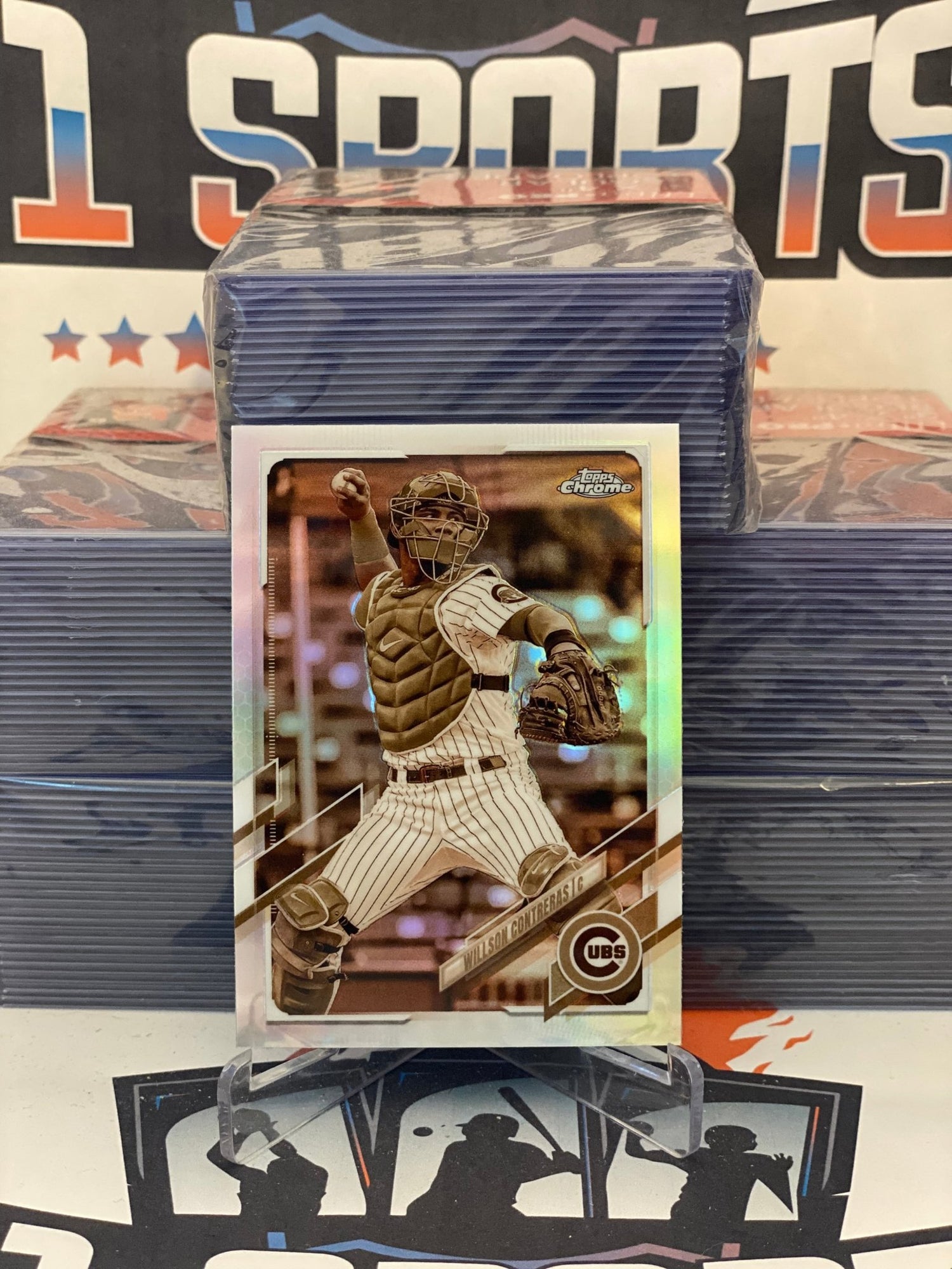2021 Topps Chrome (Sepia Refractor) Willson Contreras #52