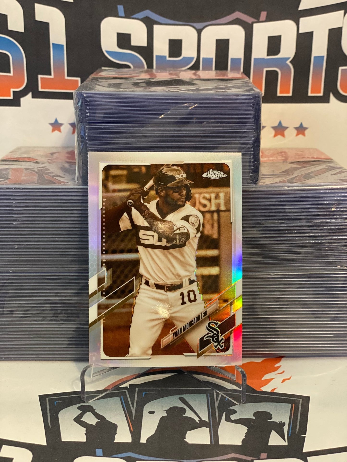 2021 Topps Chrome (Sepia Refractor) Yoan Moncada #186