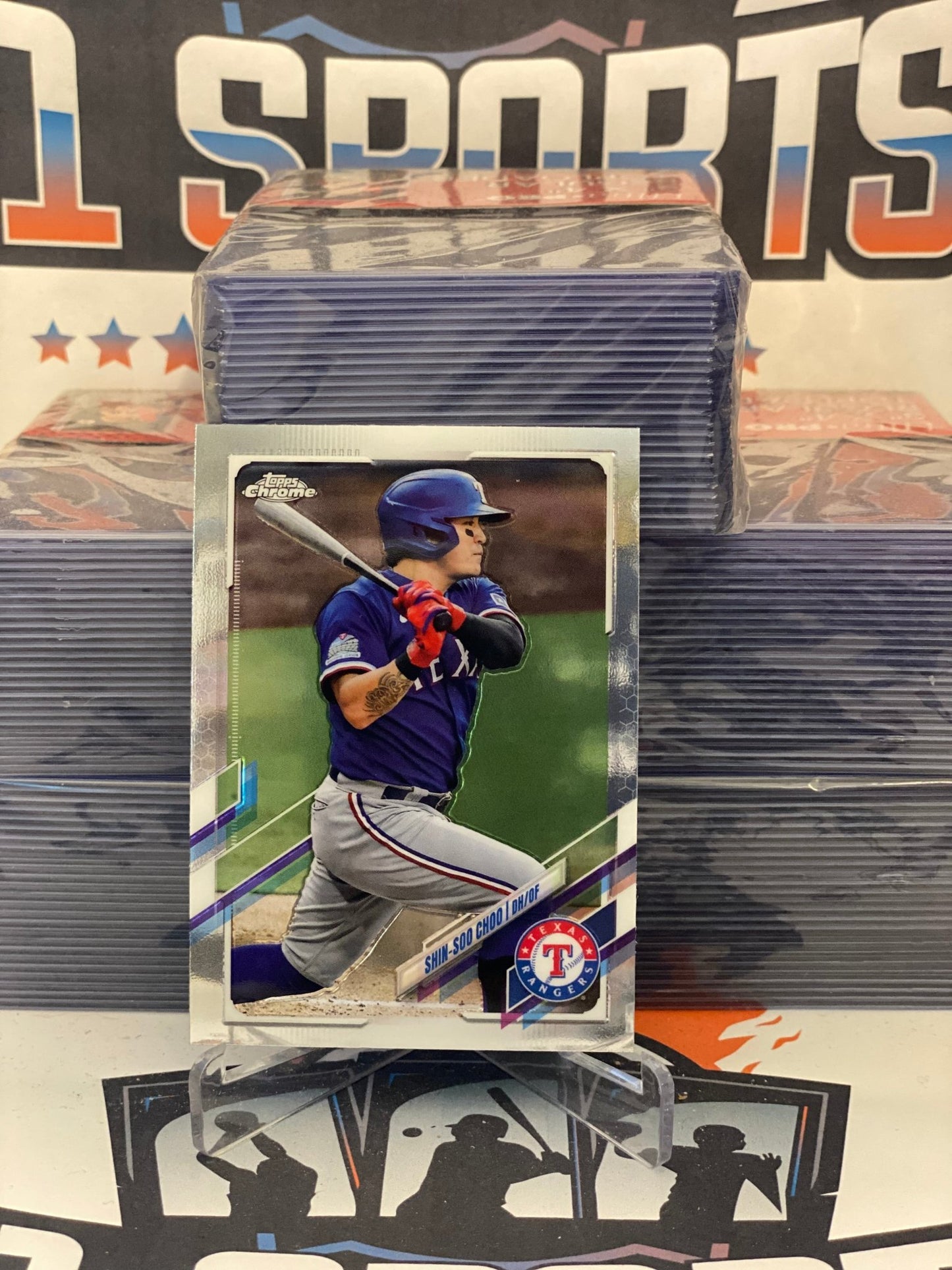 2021 Topps Chrome Shin-Soo Choo #127