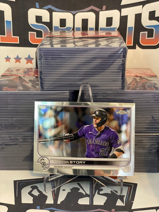 2021 Topps Chrome Trevor Story #27