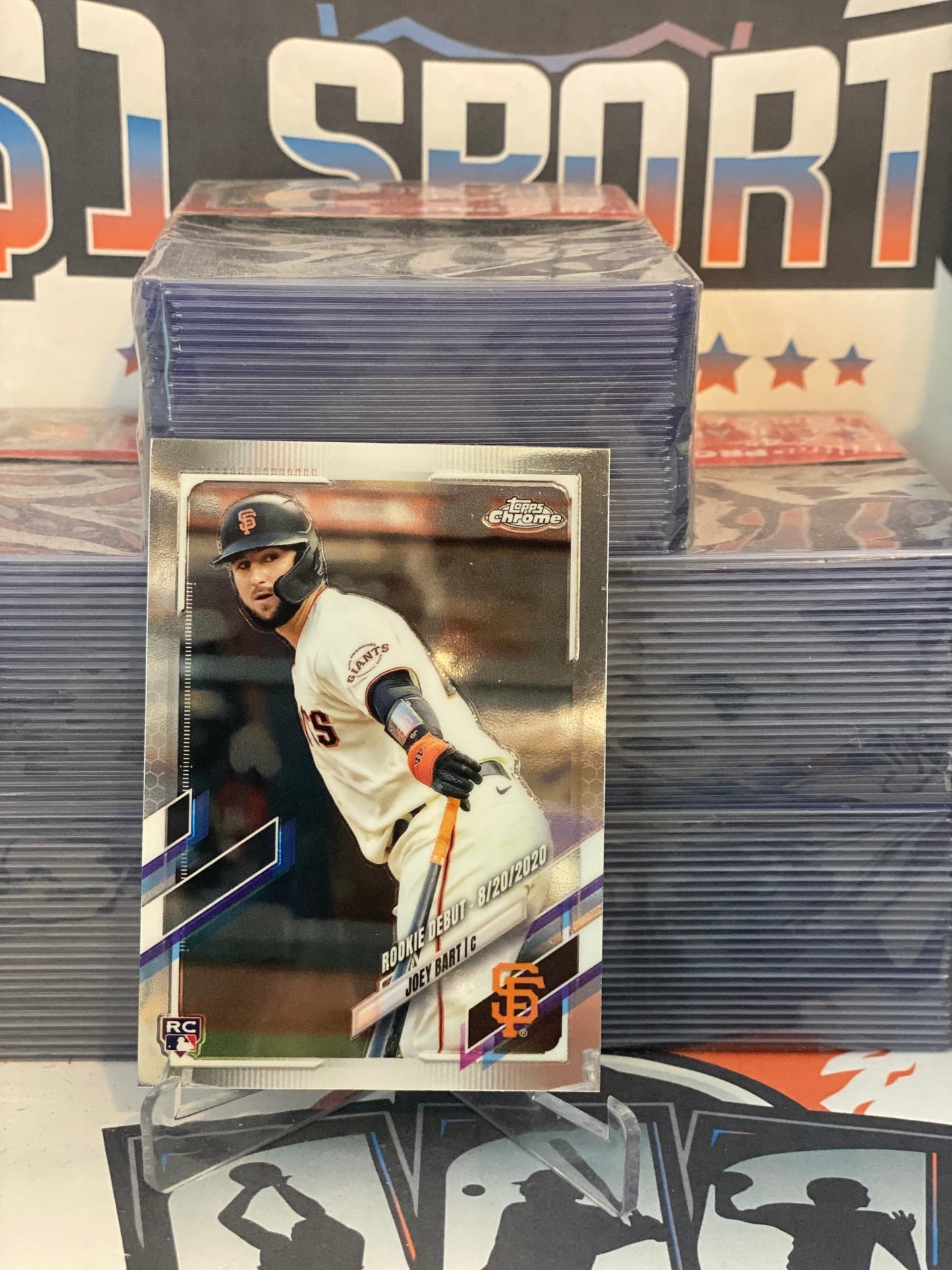 2021 Topps Chrome Update (MLB Debut) Joey Bart #USC86