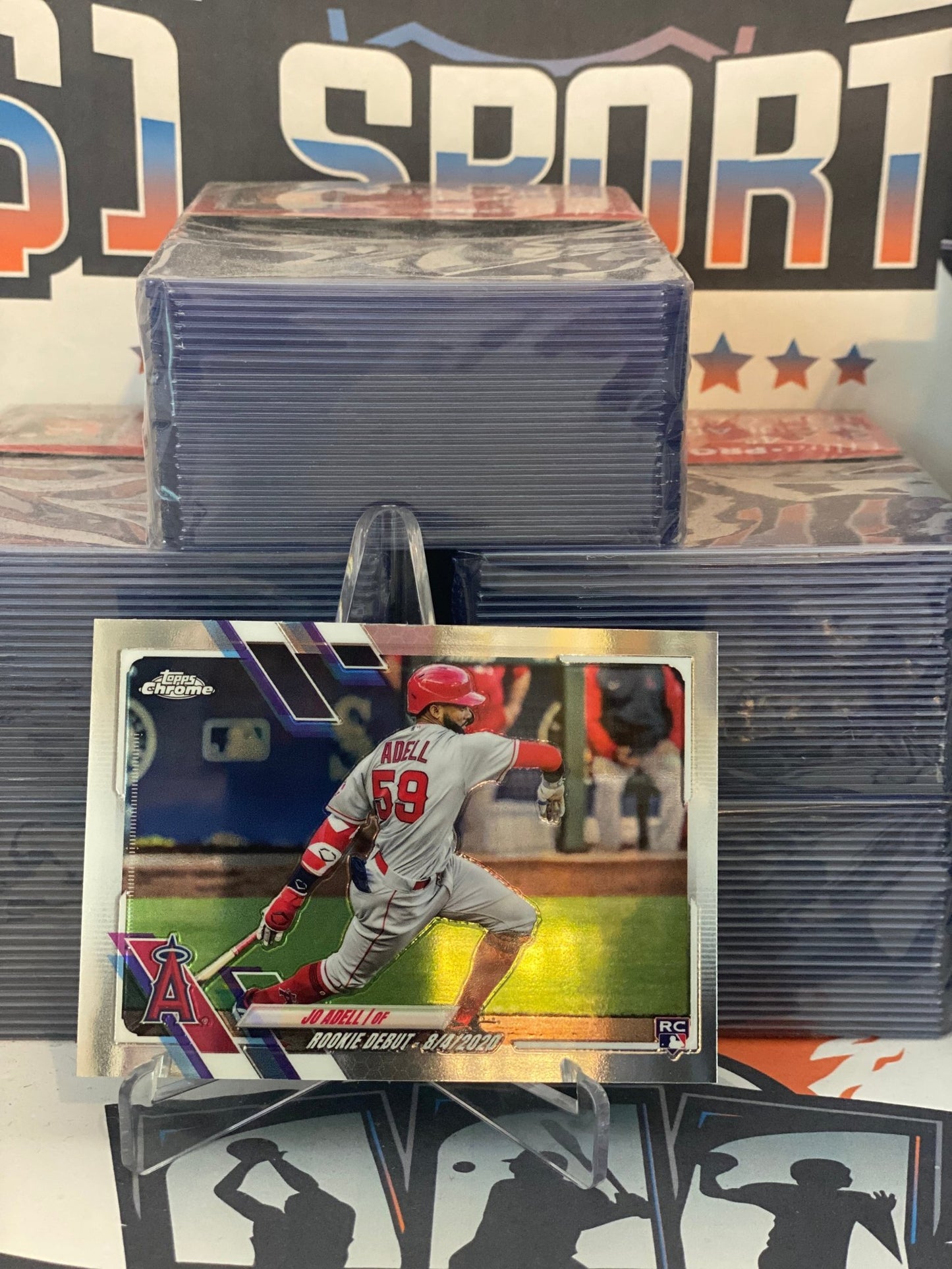 2021 Topps Chrome Update (Rookie Debut) Jo Adell #USC40