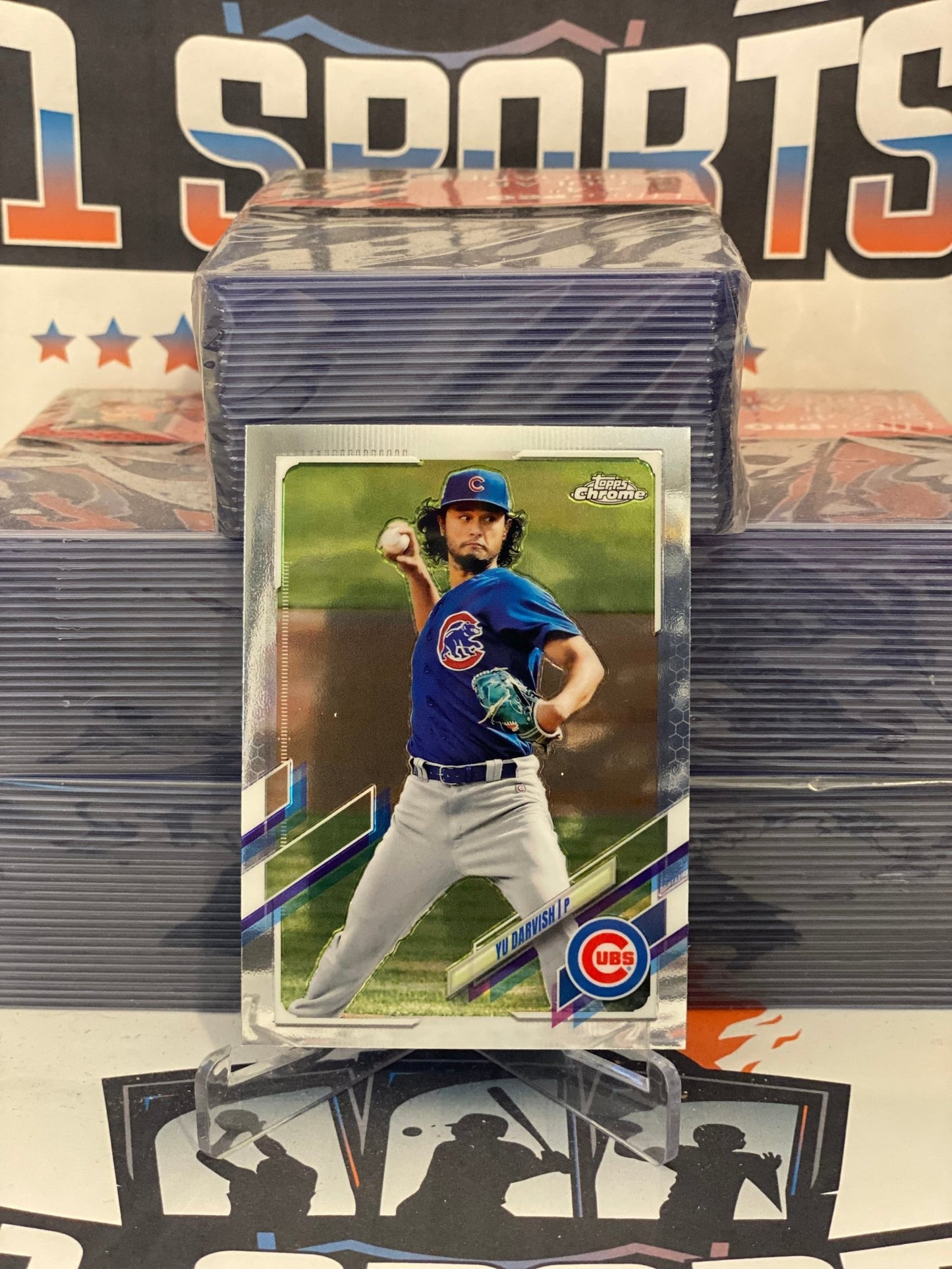 2021 Topps Chrome Yu Darvish #177