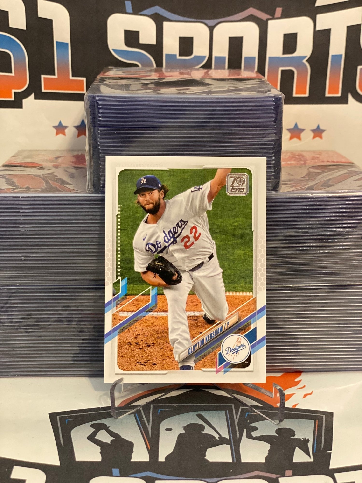 2021 Topps Clayton Kershaw #67