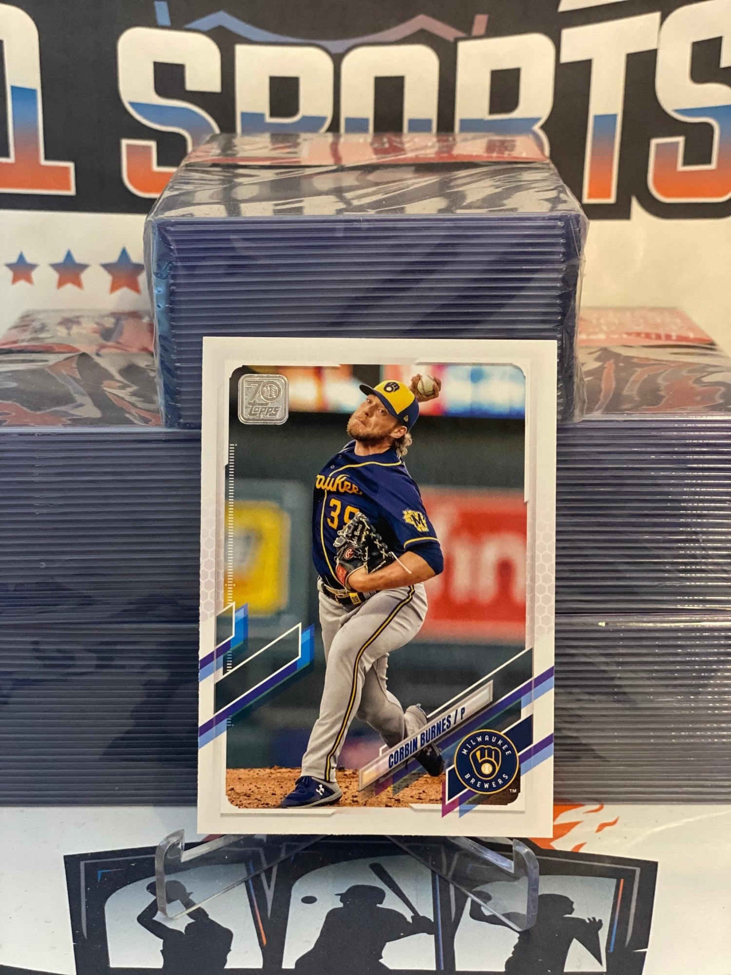 2021 Topps Corbin Burnes #619