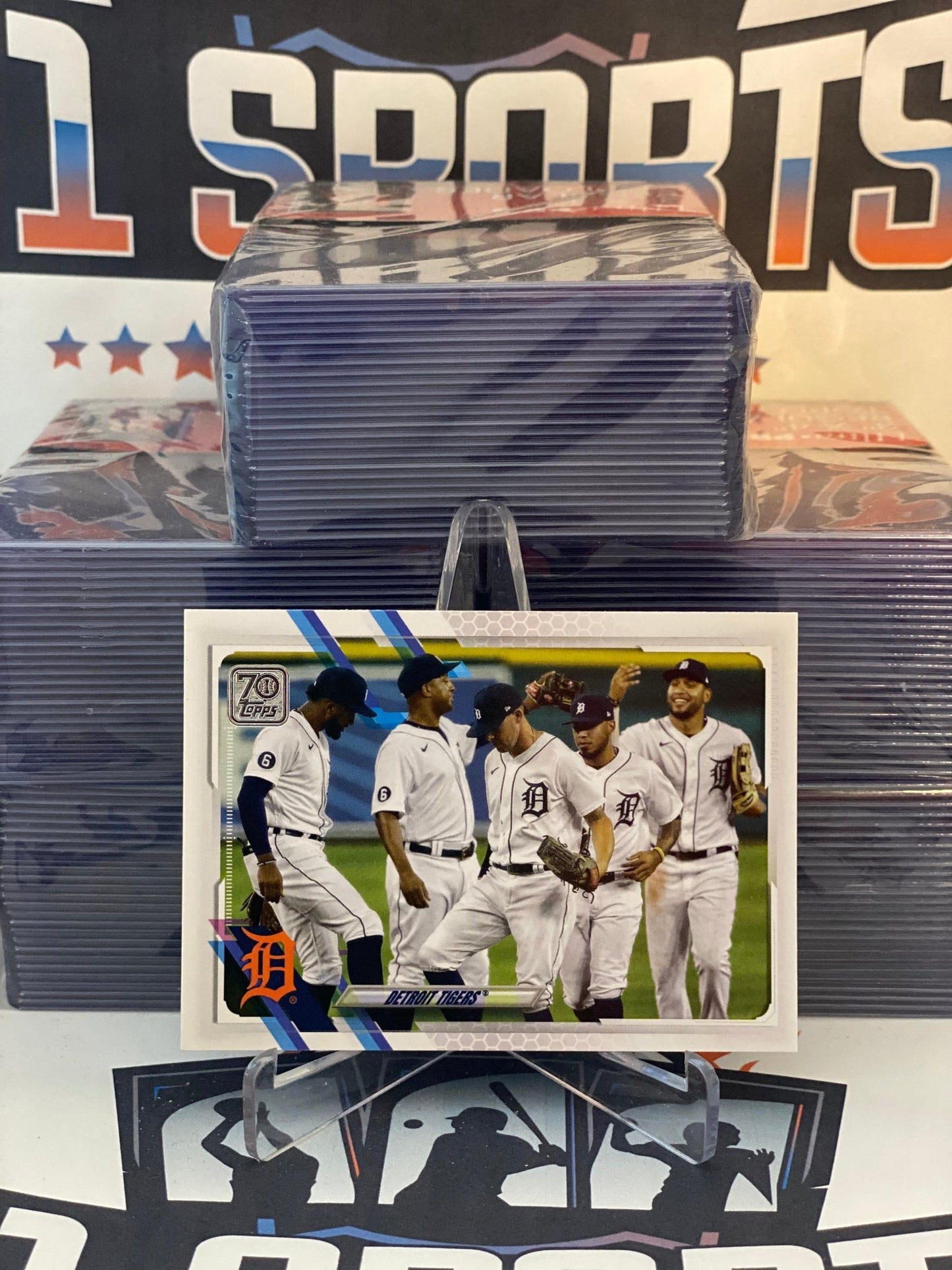 2021 Topps Detroit Tigers Team Card #70