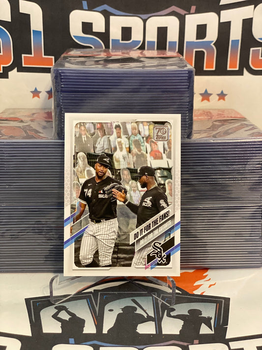 2021 Topps (Do It For The Fans) Luis Robert & Eloy Jimenez #14