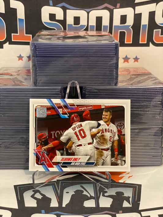 2021 Topps (Elbows Only) Mike Trout #166
