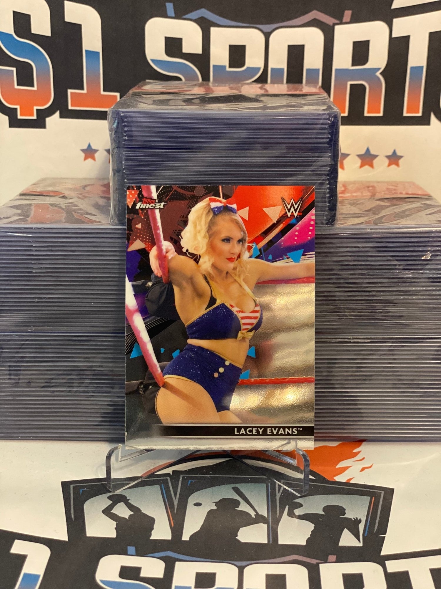 2021 Topps Finest Lacey Evans #20