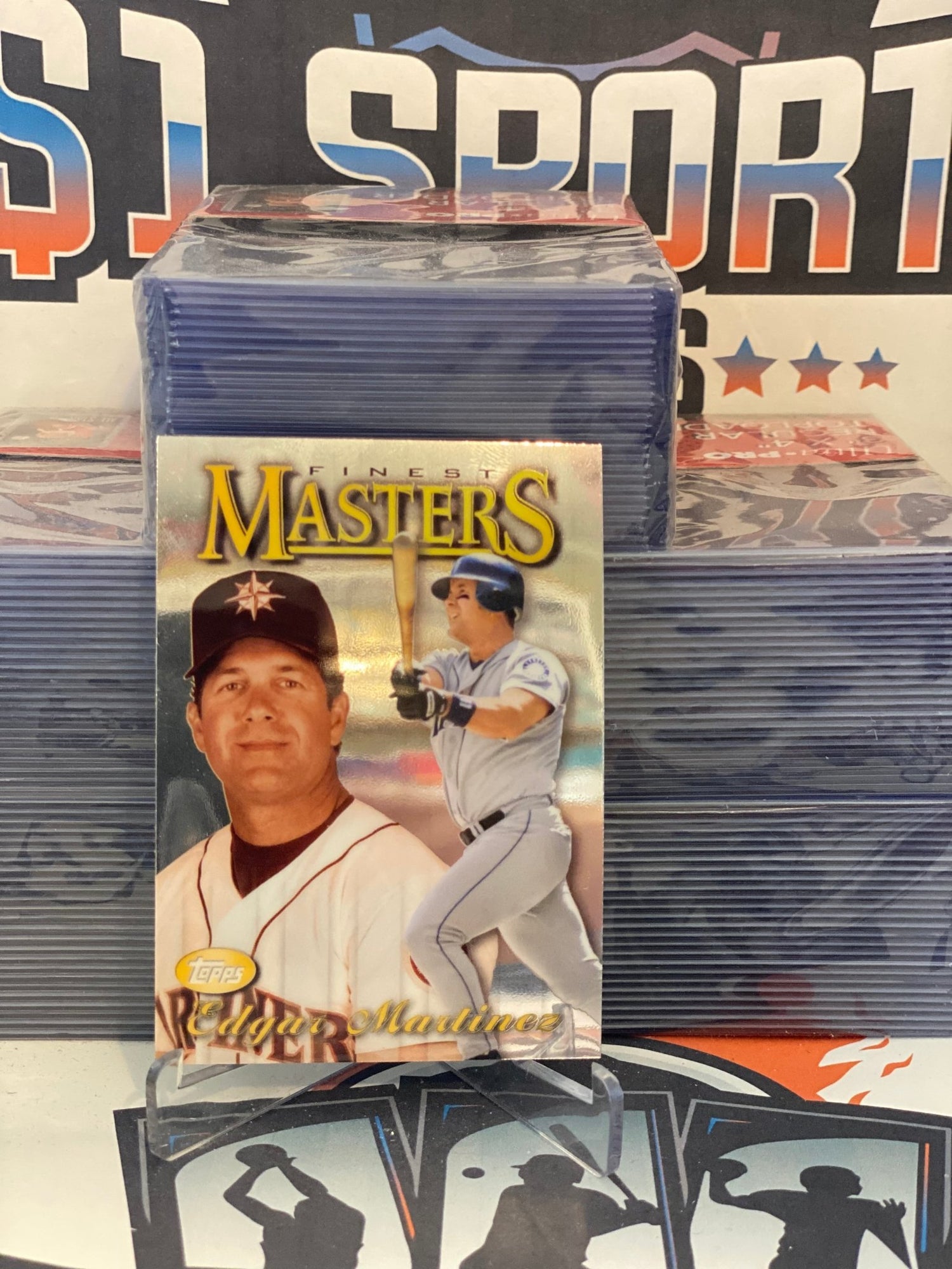 2021 Topps Finest (Masterful Moments) Edgar Martinez #97FM-EM