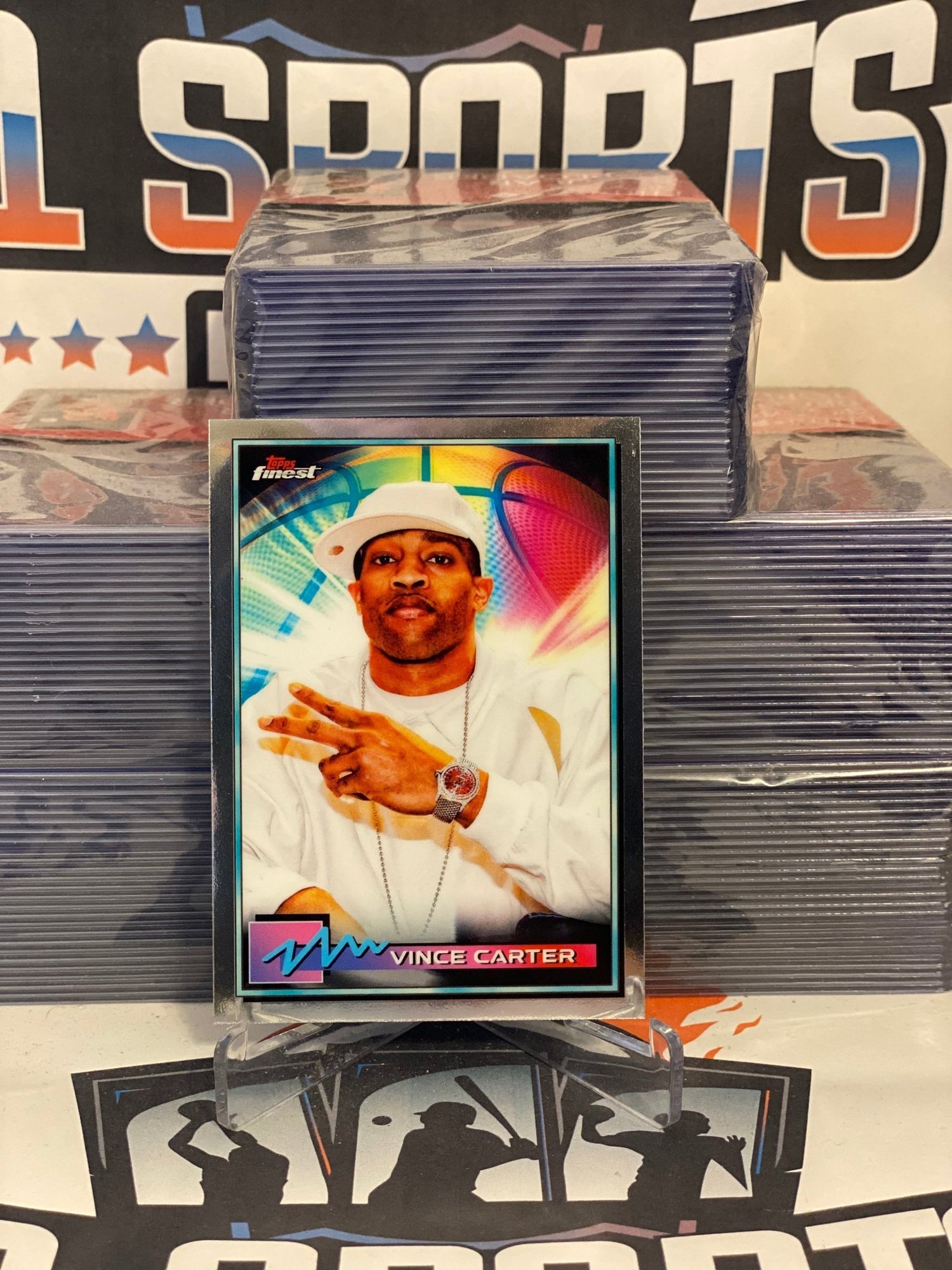 2021 Topps Finest Vince Carter #58
