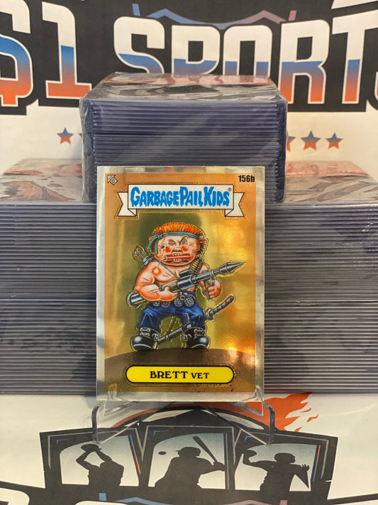 2021 Topps Garbage Pail Kids Chrome Series 4 Brett Vet #156b