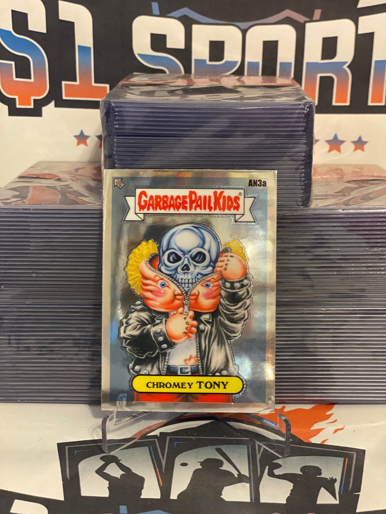 2021 Topps Garbage Pail Kids Chrome Series 4 Chromey Tony #AN3a