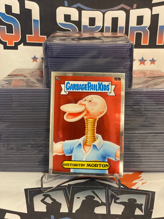 2021 Topps Garbage Pail Kids Chrome Series 4 Distortin' Morton #157b