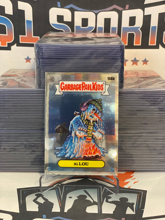2021 Topps Garbage Pail Kids Chrome Series 4 IG Lou #158b