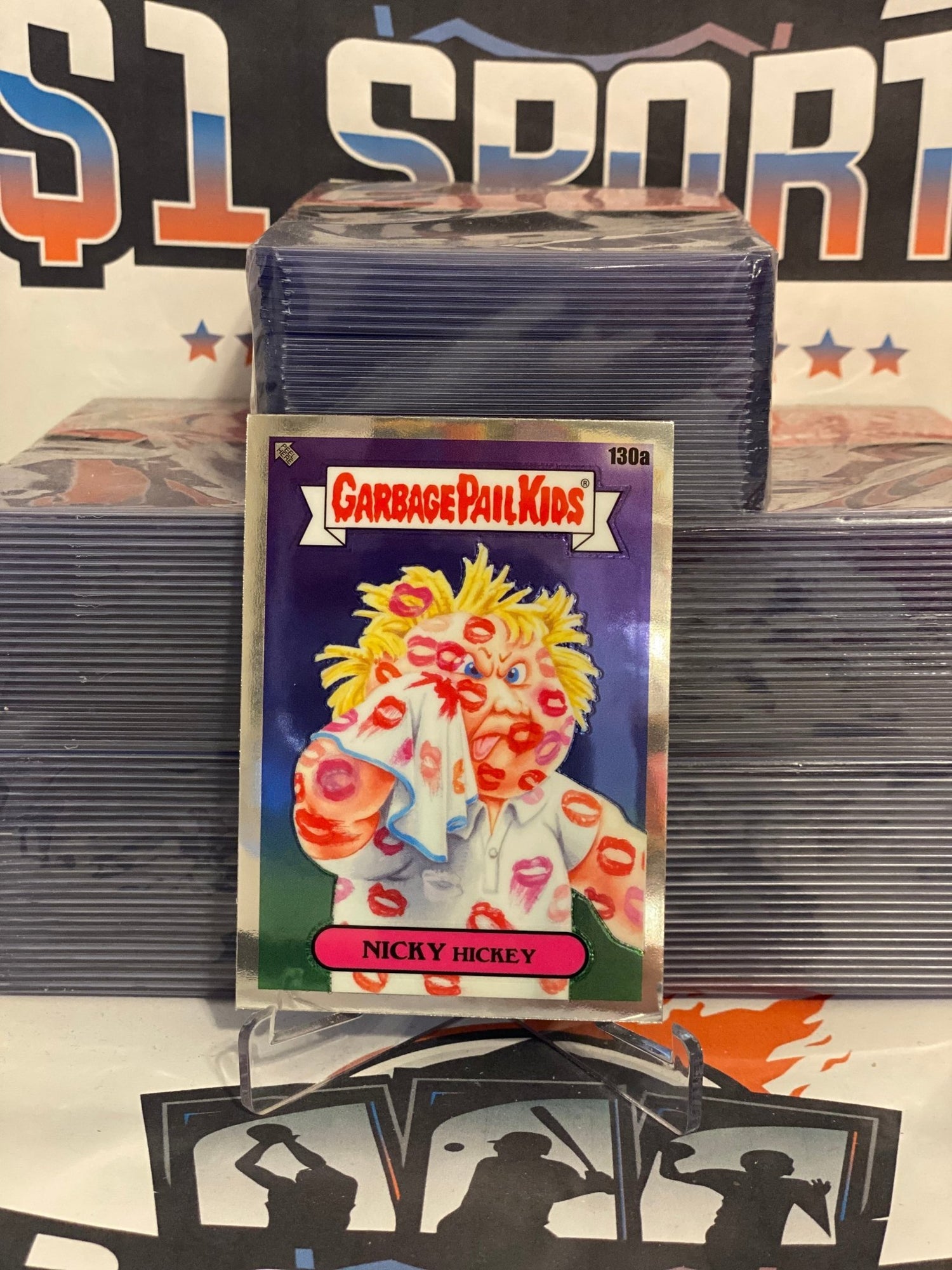 2021 Topps Garbage Pail Kids Chrome Series 4 Nicky Hickey #130a