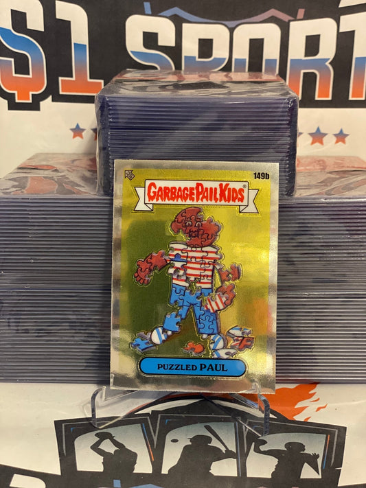 2021 Topps Garbage Pail Kids Chrome Series 4 Puzzled Paul #149b