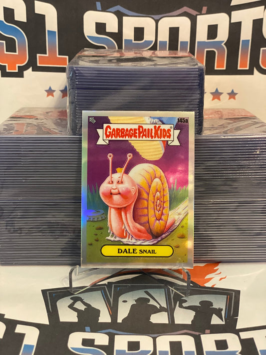 2021 Topps Garbage Pail Kids Chrome Series 4 (Refractor) Dale Snail #145a