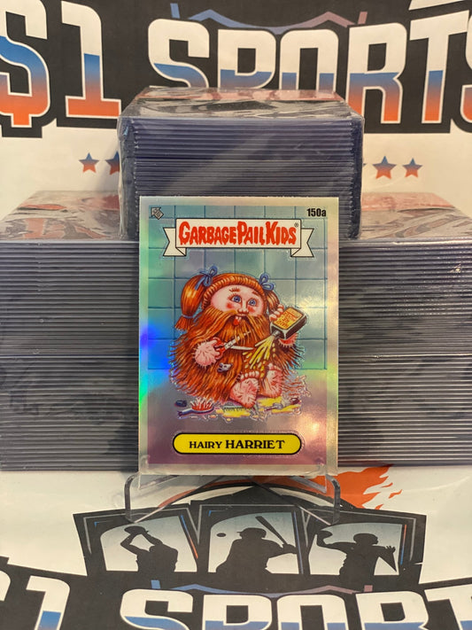 2021 Topps Garbage Pail Kids Chrome Series 4 (Refractor) Hairy Harriet #150a