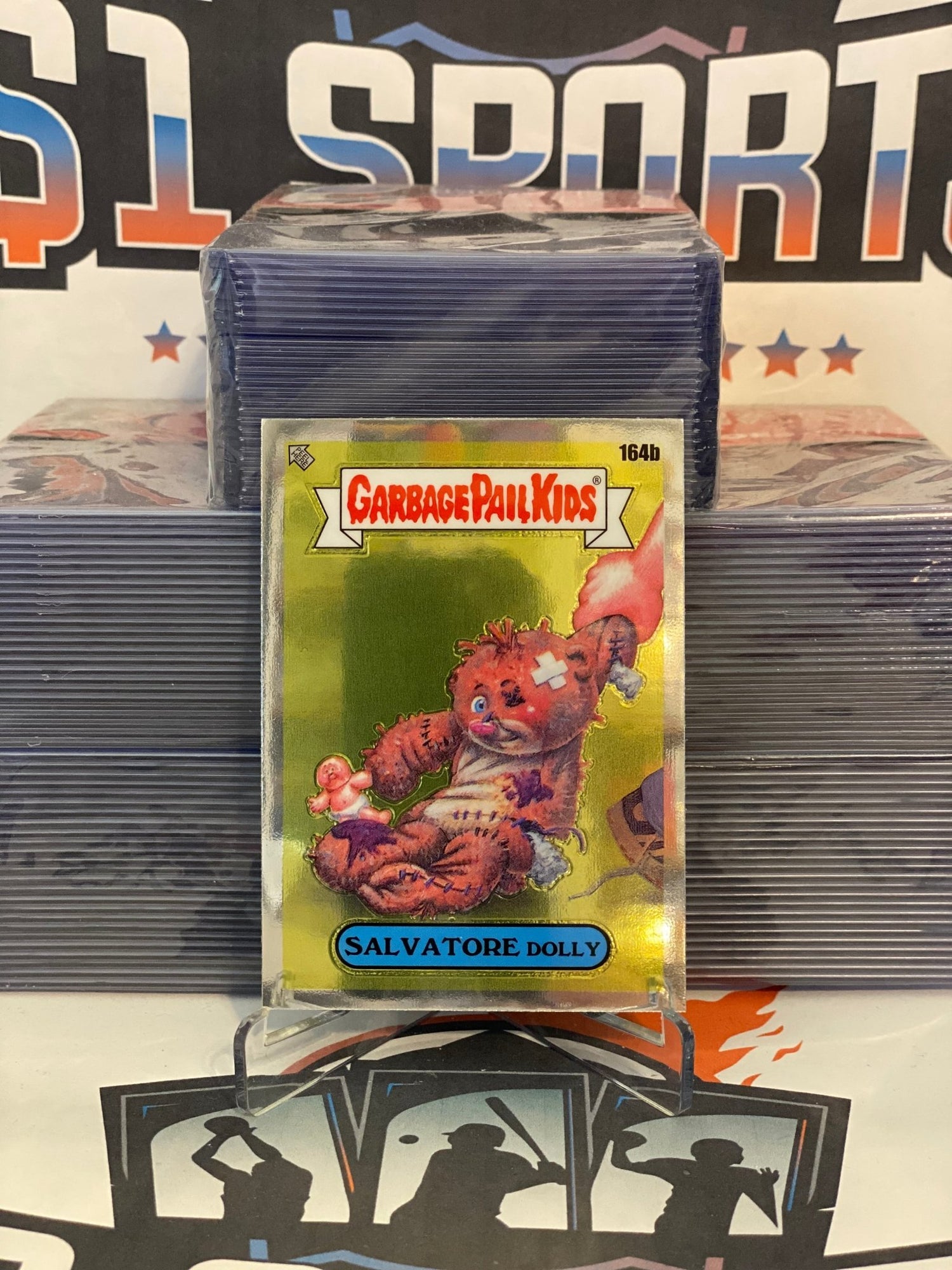 2021 Topps Garbage Pail Kids Chrome Series 4 Salvatore Dolly #164b