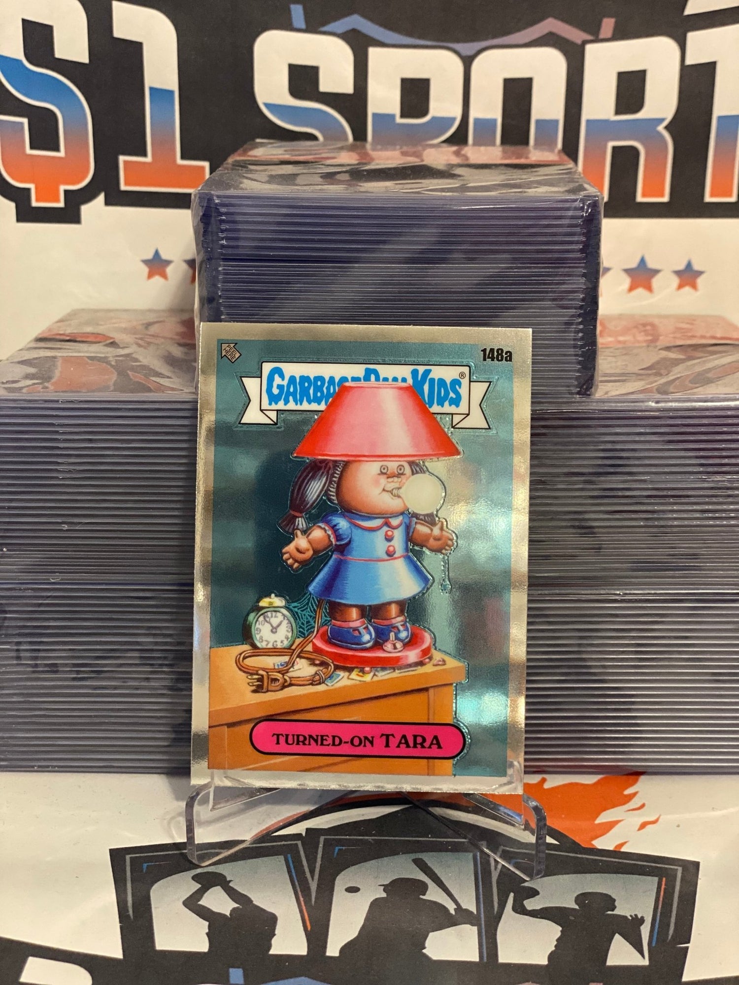 2021 Topps Garbage Pail Kids Chrome Series 4 Turned-On Tara #148a