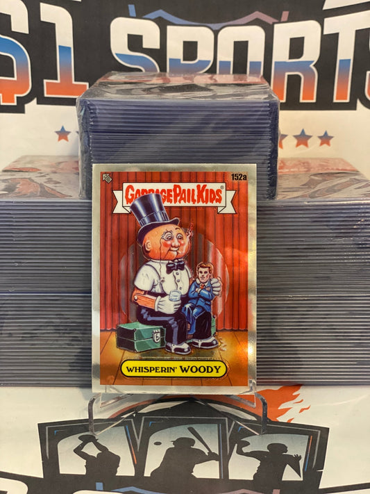 2021 Topps Garbage Pail Kids Chrome Series 4 Whisperin' Woody #152a