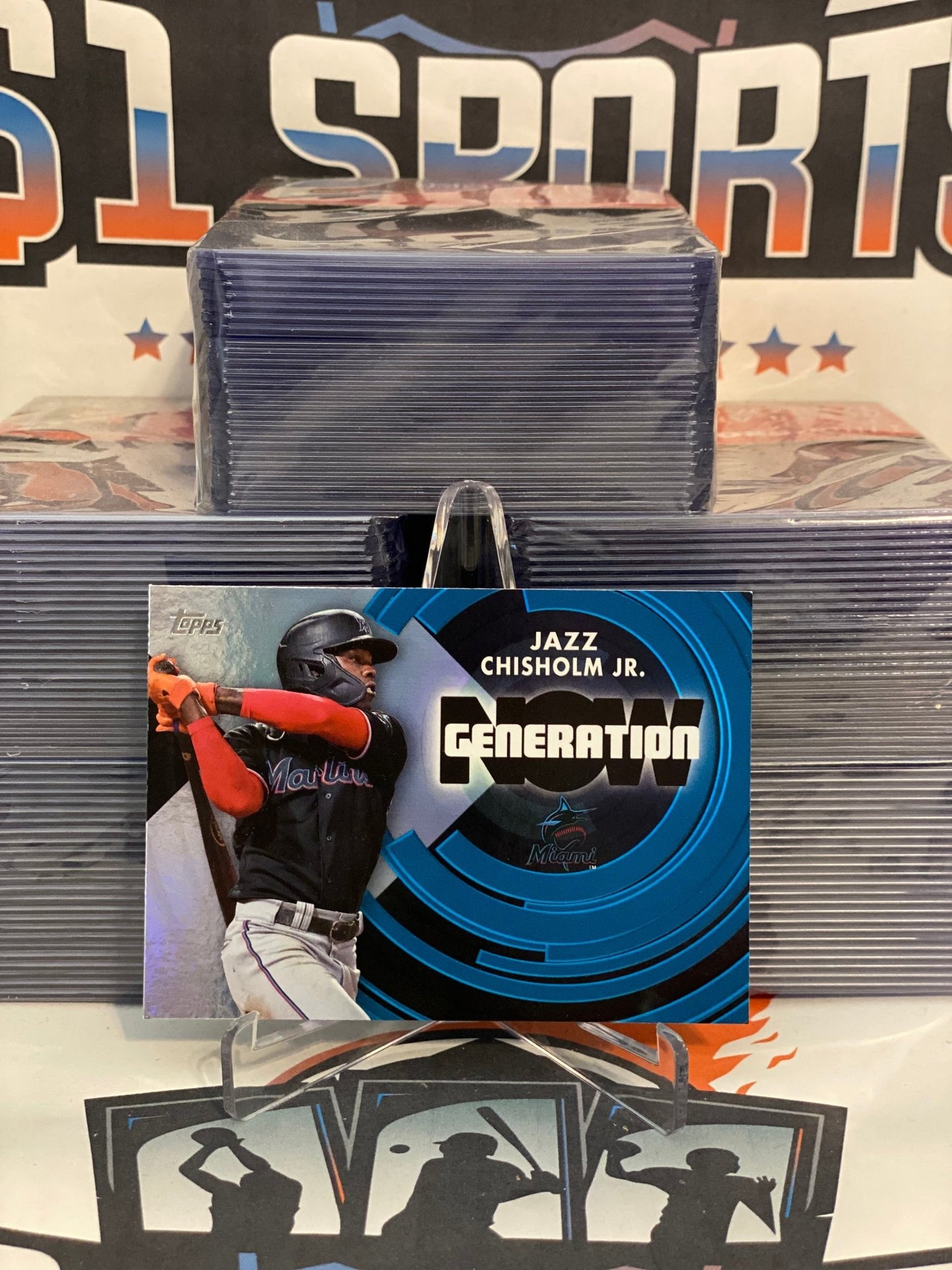 2021 Topps (Generation Now) Jazz Chisholm Jr. #GN-18