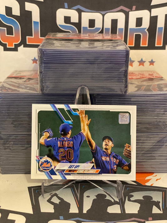 2021 Topps (Get Up!) Pete Alonso & Michael Conforto #210