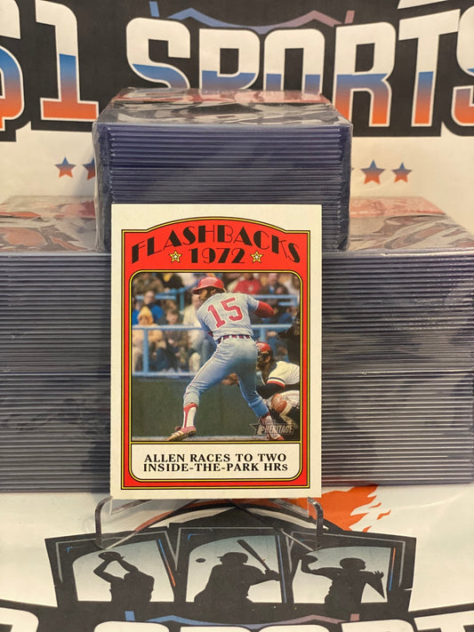 2021 Topps Heritage (1972 Flashbacks) Dick Allen #BFB-DA
