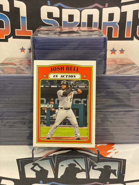 2021 Topps Heritage (In Action) Josh Bell #310