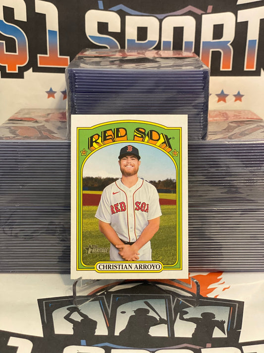 2021 Topps Heritage (Short Print) Christian Arroyo #720