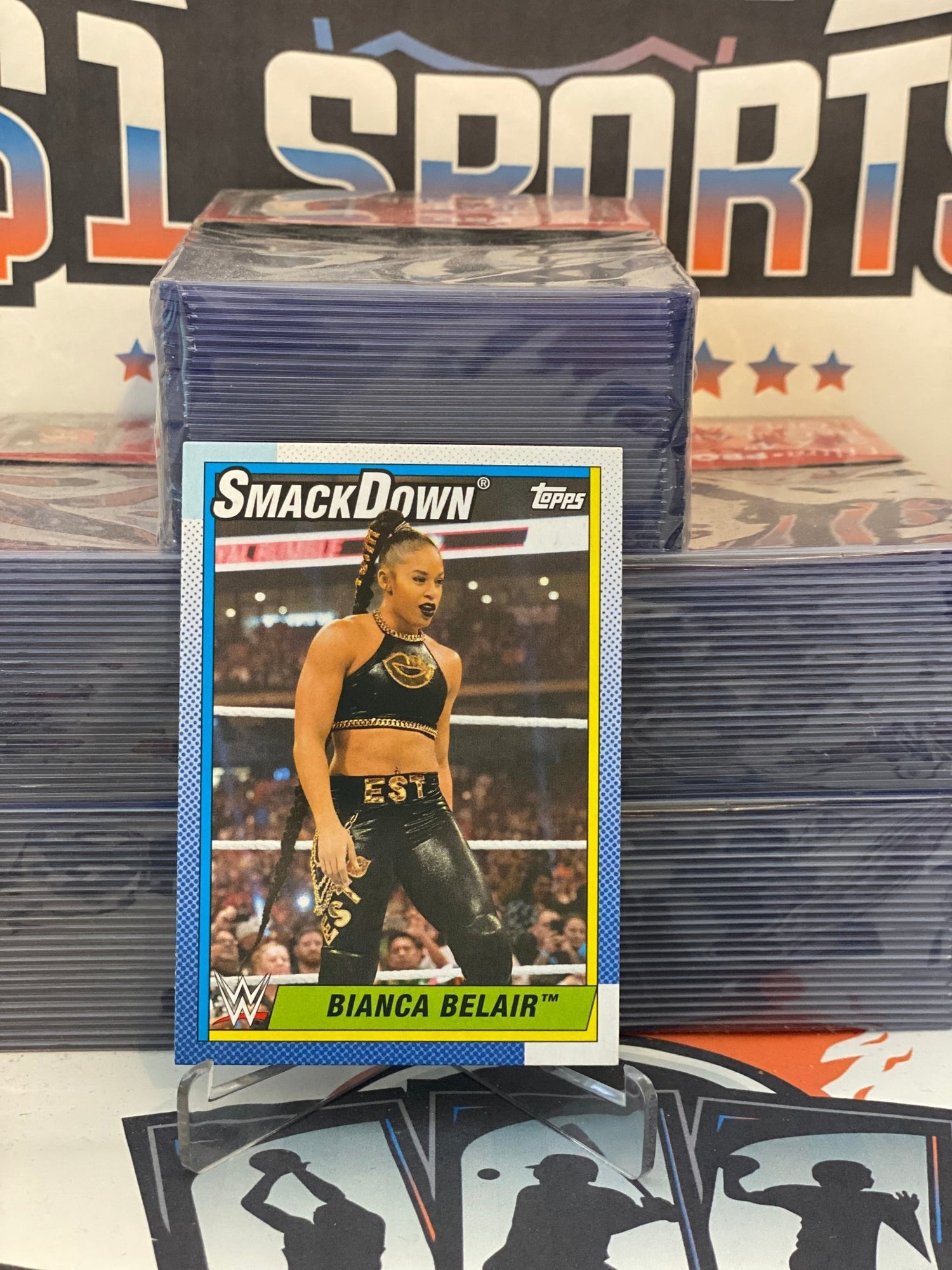 2021 Topps Heritage WWE Bianca Belair #51