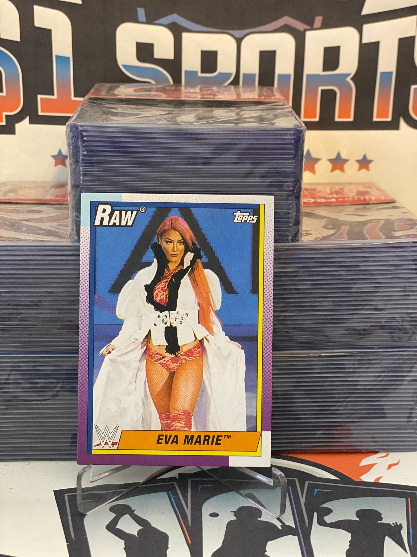 2021 Topps Heritage WWE Eva Marie #15