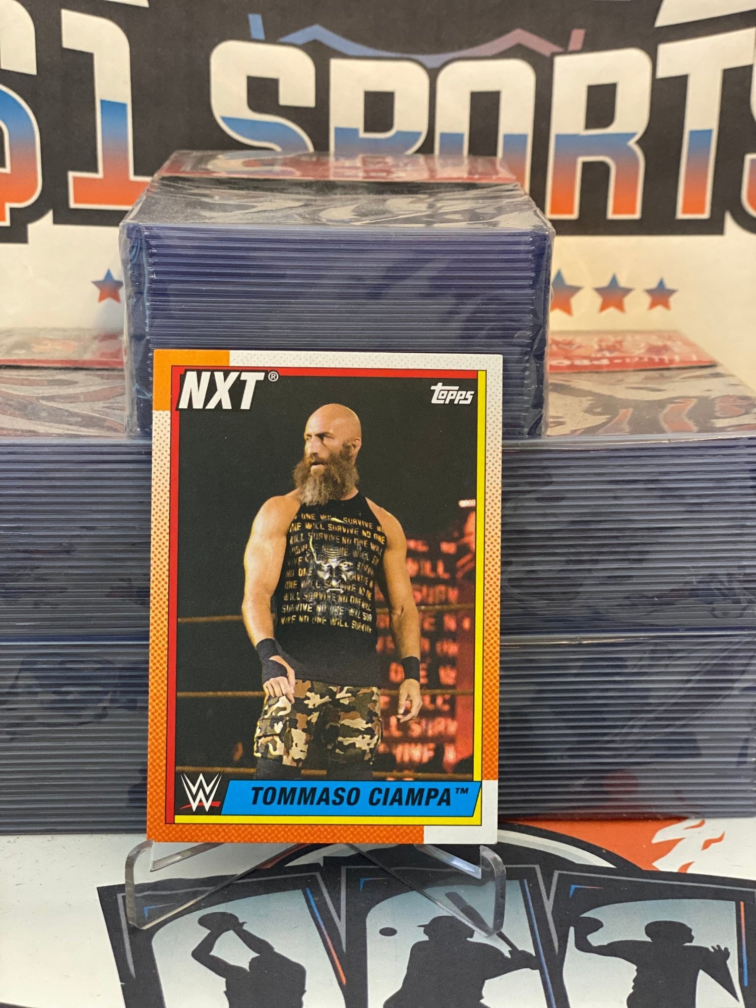 2021 Topps Heritage WWE Tommaso Ciampa #95