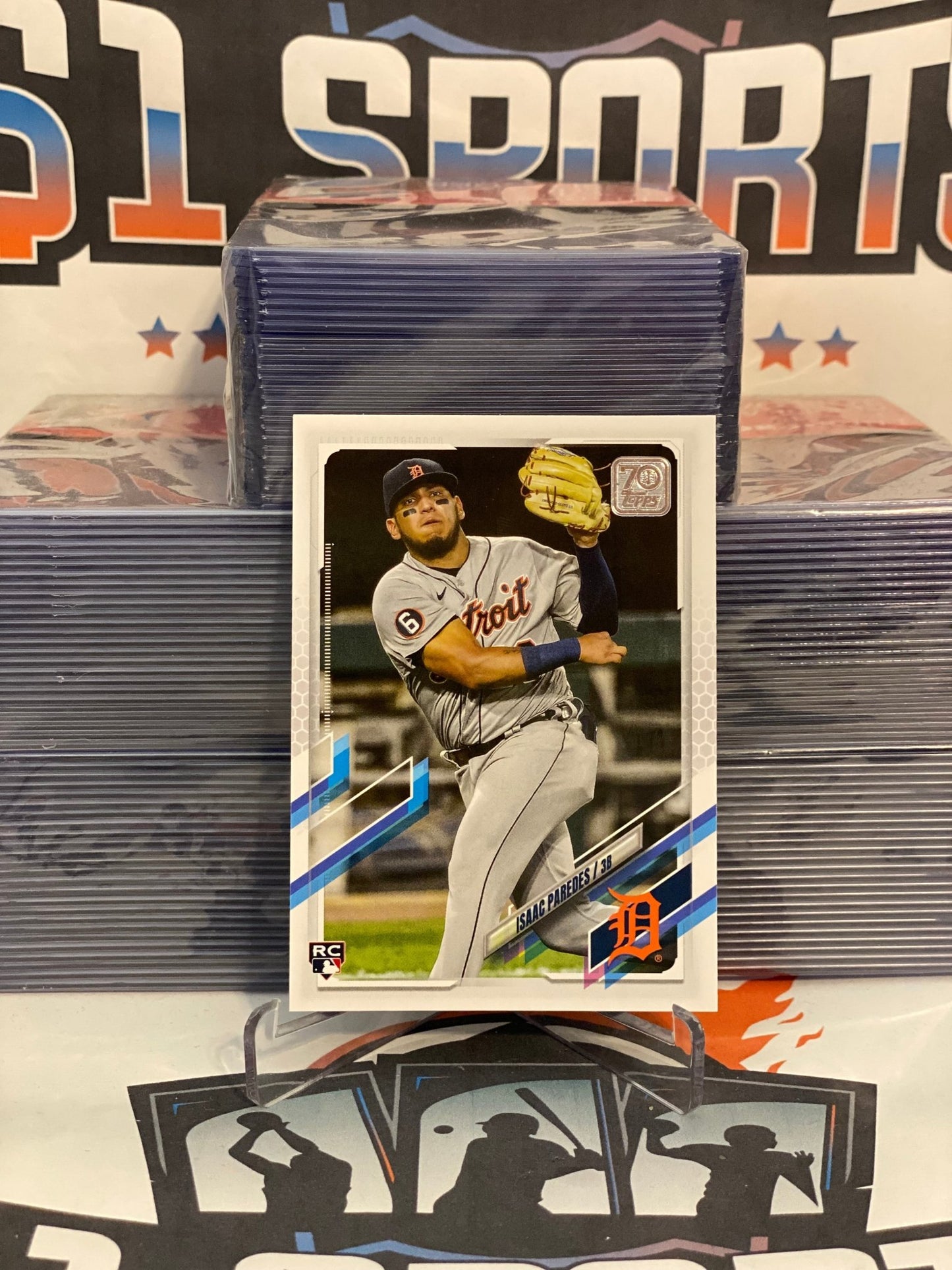 2021 Topps Isaac Paredes Rookie #65