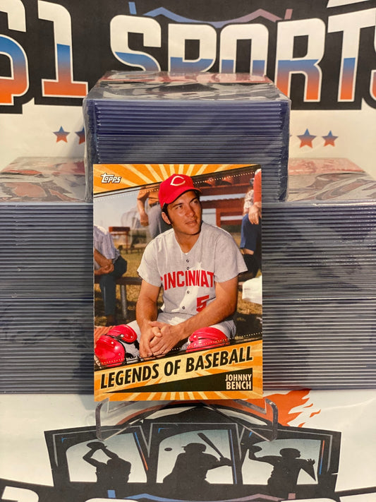 2021 Topps (Legends of Baseball) Johnny Bench #LOB-25