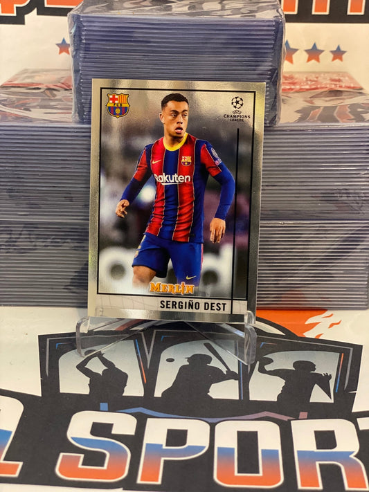 2021 Topps Merlin UEFA Champions League Serino Dest #61