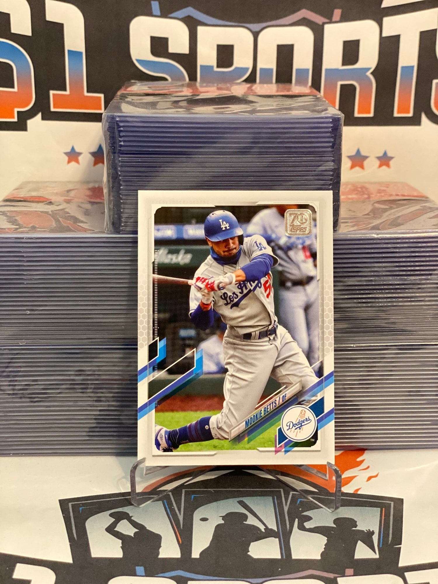 2021 Topps Mookie Betts #13