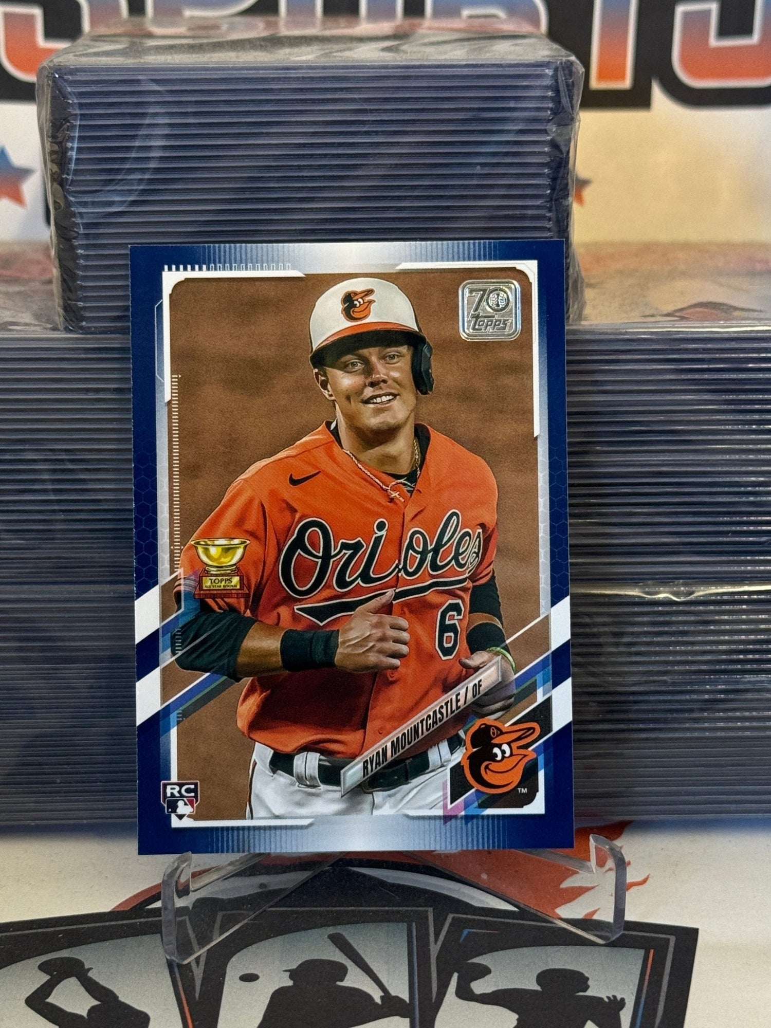 2021 Topps (Navy) Ryan Mountcastle Rookie #143